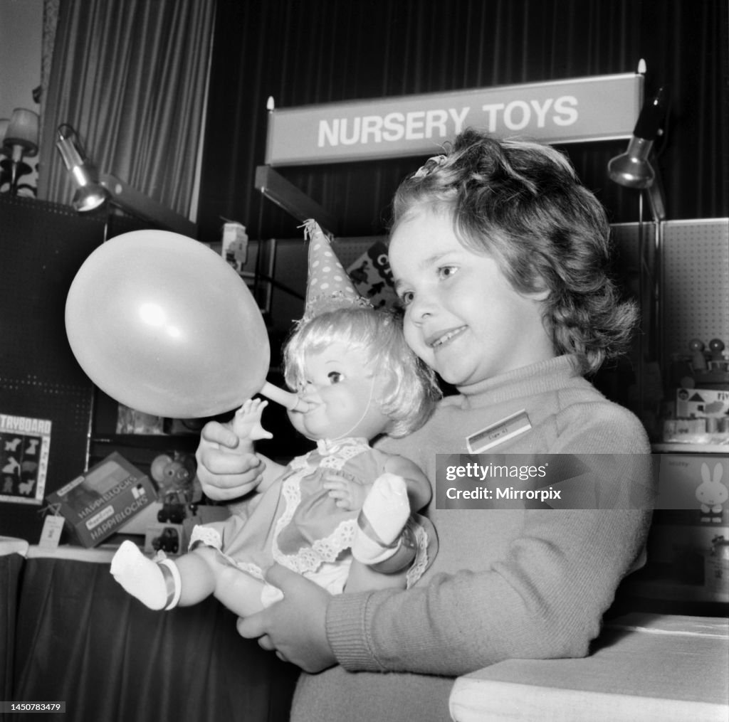 British toy exhibition in 1969