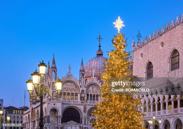 christmas in venice, veneto italy - venice in december stock pictures, royalty-free photos & images