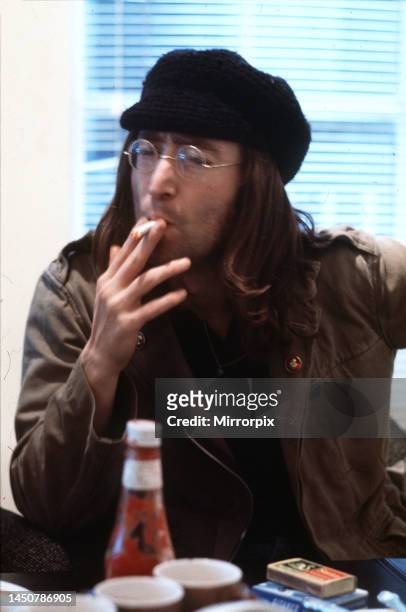 John Lennon of The Beatles. 5th November 1969.