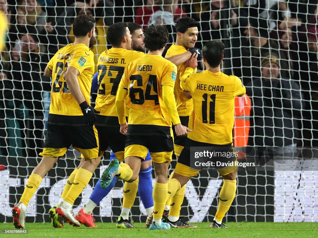 Wolverhampton Wanderers v Gillingham - Carabao Cup Fourth Round