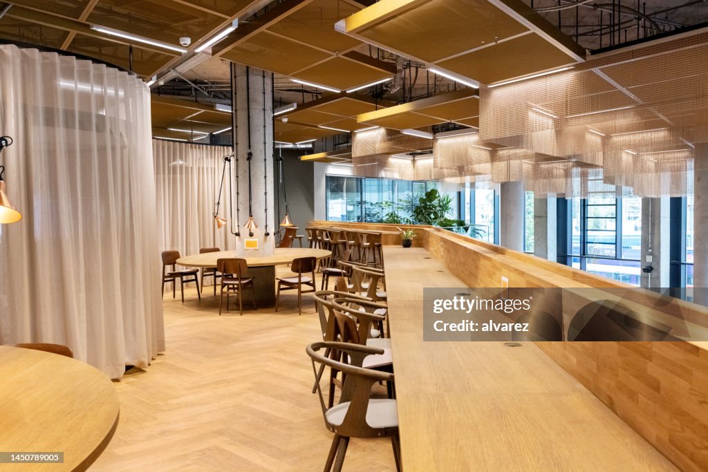 Interior Of A Creative Coworking Office Space High-Res Stock Photo ...