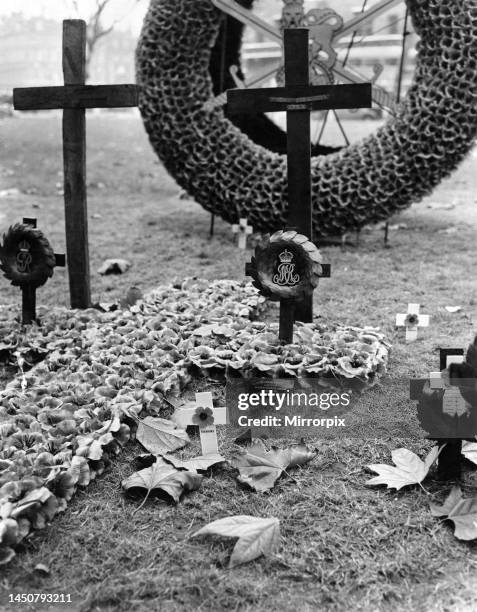 Many People visited the empire field of remembrance in St. Margaret's Churchyard, Westminster, to plant a poppy in memory of someone dear to them....