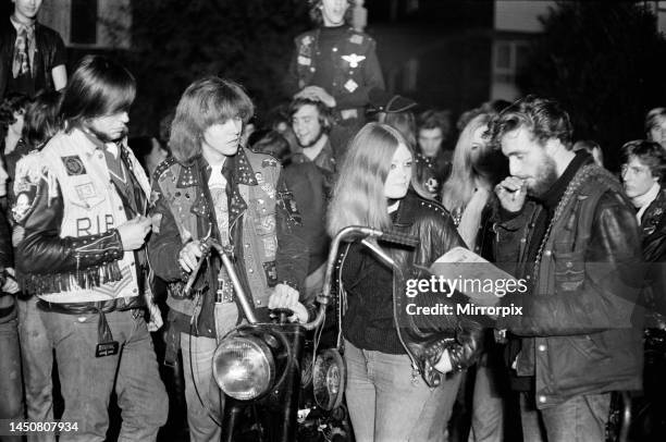 Mods and Rockers 1969: Wedding Ceremony: Mick and Geraldine get married. 27th October 1969.