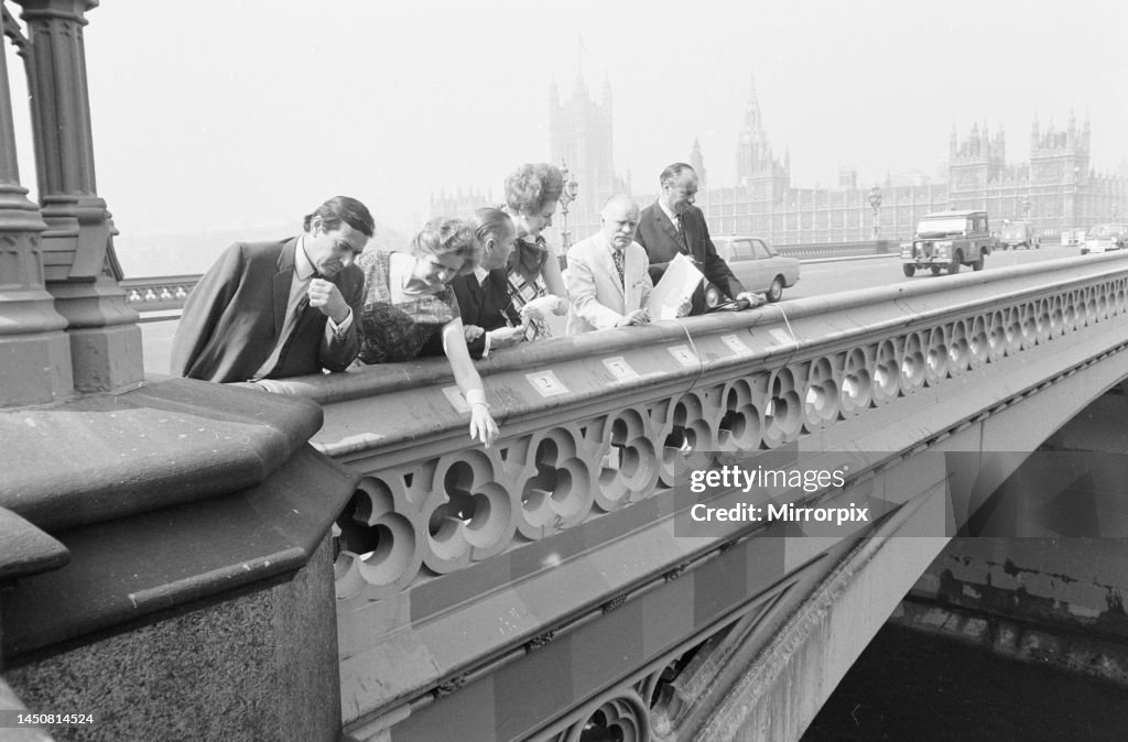 Westminster Bridge in 1969
