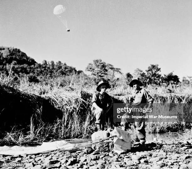 Lieutenant J K Rduch , originally from Krakow and seconded from the Polish Armed Forces to the RWAFF with Lieutenant H Olszewski, both of the 5th...