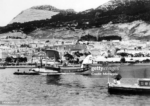 Sir Alan Cobham’s Short S. 5 Singapore 1 flying boat left the River Hamble near Southampton on 20 November 1927 for an African Survey Flight in which...