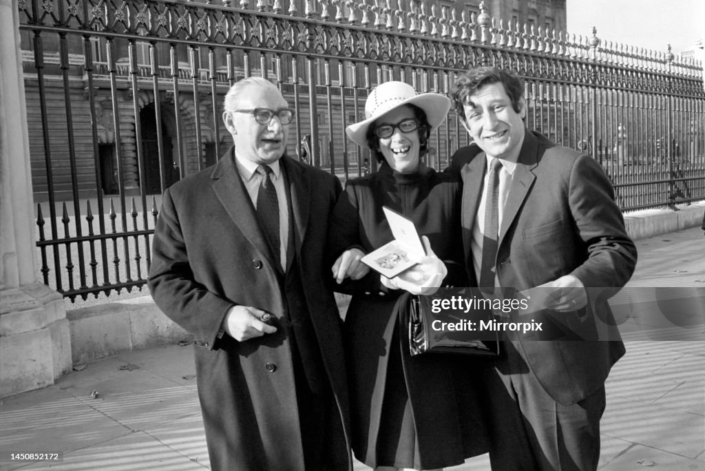 Archie Proops Daily Mirror columnist Marjorie Proops was awarded with an... News ...