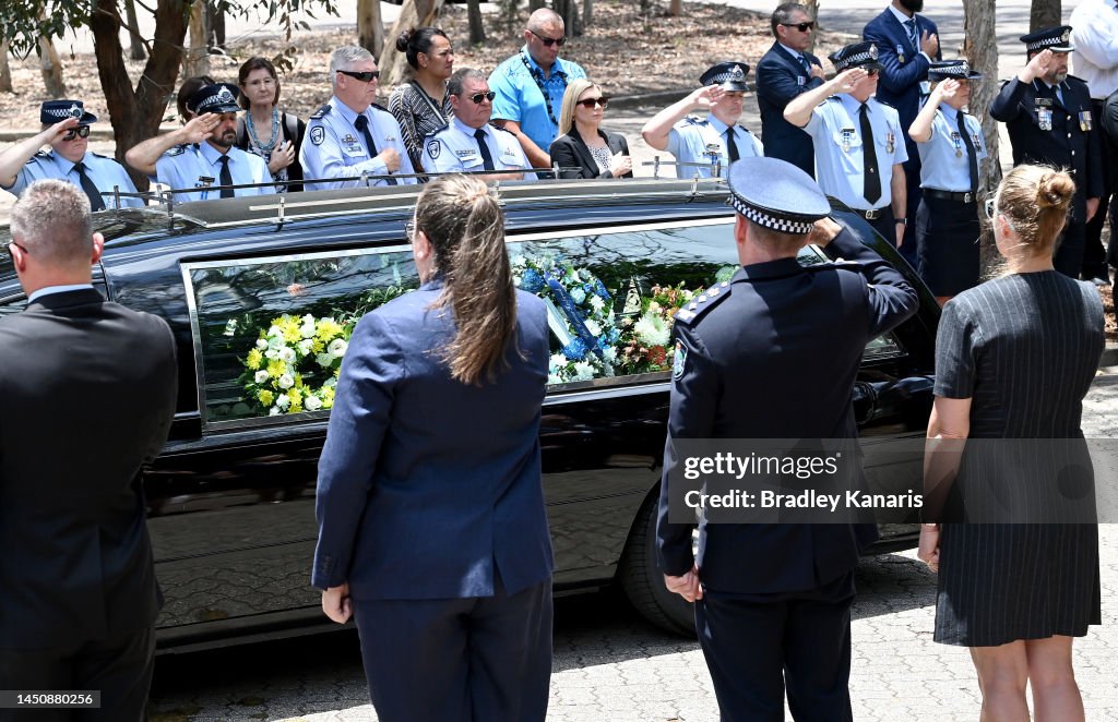 Memorial Service Held For Police Officers Killed In Wieambilla Shooting