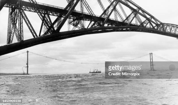Forth Bridge. 3rd June 1962.