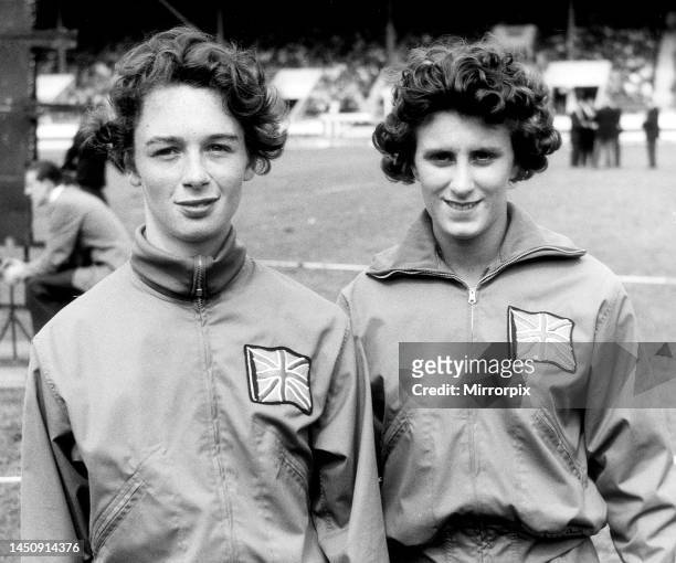 Jennie Smart and Dorothy Hyman - Athletes. July 1960.