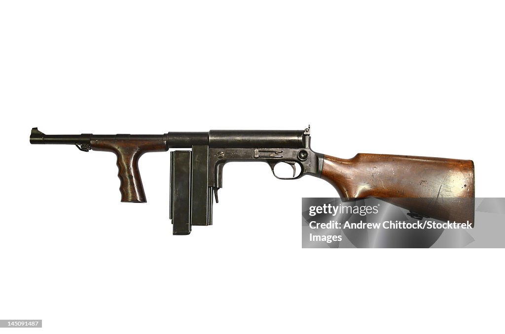 United Defense M42 submachine gun.