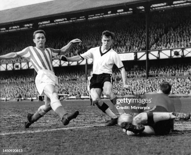 Brian Clough in action for Sunderland. 23rd April 1962.