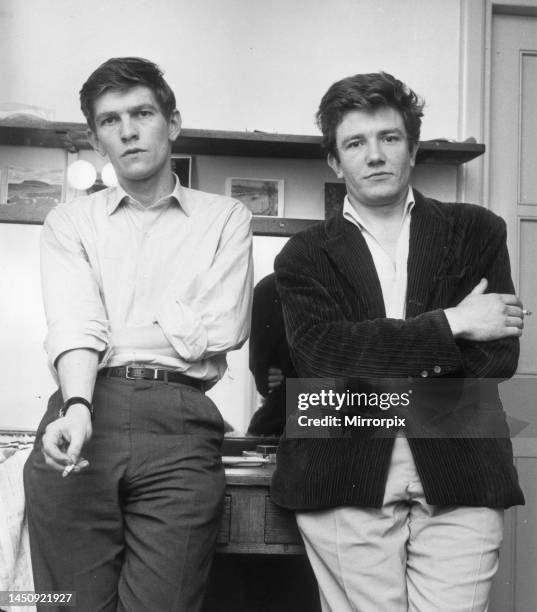 Tom Courtney and Albert Finney. 11th June 1961.