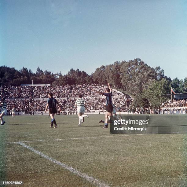 European Cup Final held at the Estadio Nacional in Lisbon, Portugal. Celtic defeated Inter Milan of Italy to become the first British team to win the...