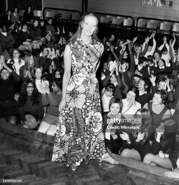 Today, girls in Tower Hamlets schools saw their own fashion show at Tower Hamlets school in Richard Street, E. 1. The show was presented by a...