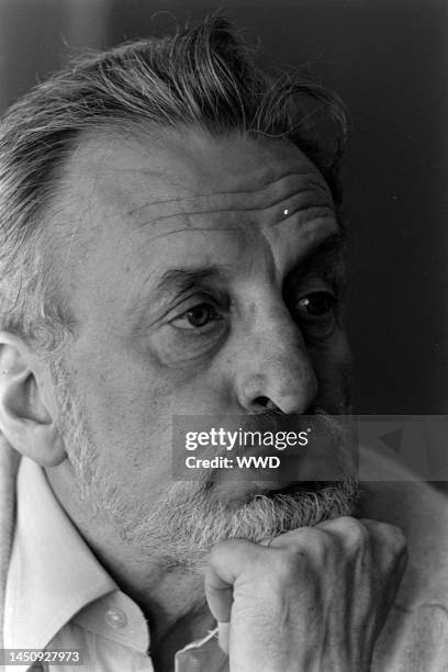 George Scott Rainer Actor George C. Scott poses for a portrait at the Watergate Hotel in ...