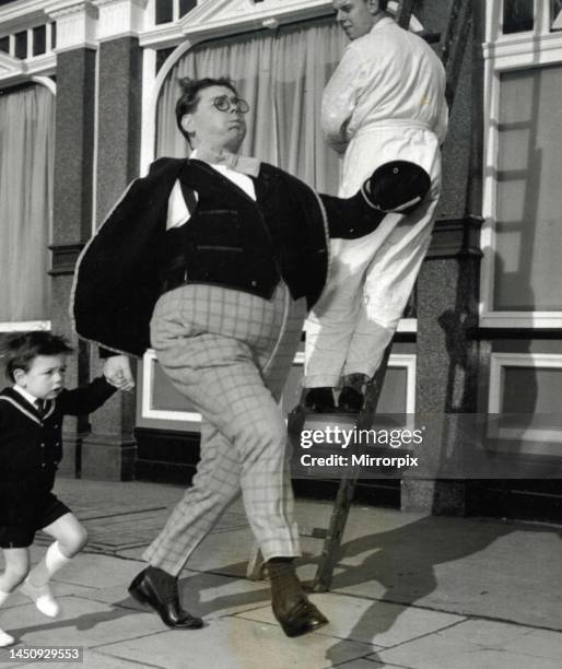 Actor Keith Banks in his role as Billy BunterOctober 1960.