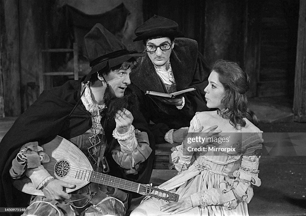 Diana Rigg with Bill Travers and Peter Jeffrey