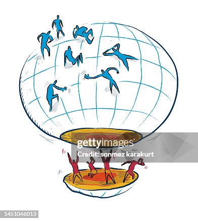 Flat Earther and Round Earther Flat Earther and Round Earther