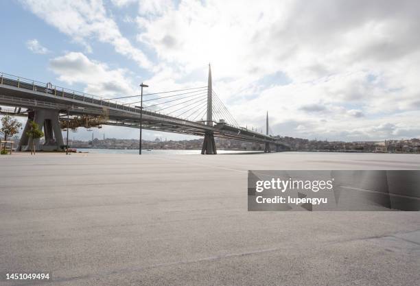 empty street - contemporary istanbul stock pictures, royalty-free photos & images