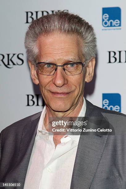 Director David Cronenberg attends Telefilm Canada's Tribute To Canadian Talent Presents The Birks Canadian Diamond Prize during the 65th Annual...