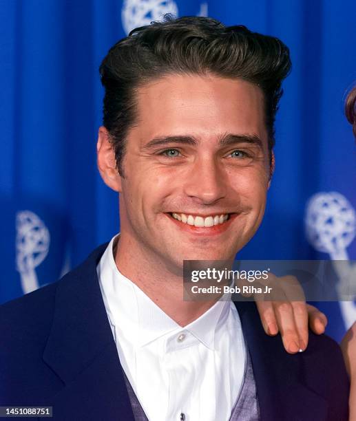 Jason Priestly at the Emmy Award Show, September 8, 1996 in Pasadena, California.