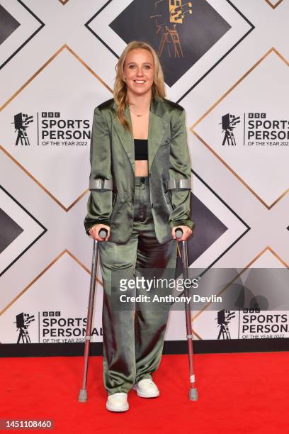 Beth Mead attends BBC Sports Personality Of The Year at Dock10 Studios on December 21, 2022 in Manchester, England.