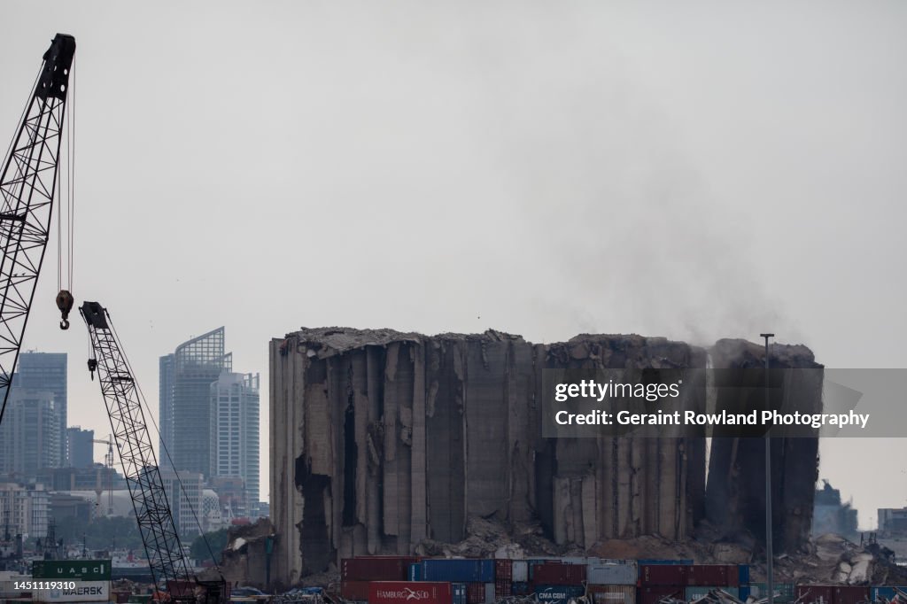 Beirut Port, Silo Explosion Site