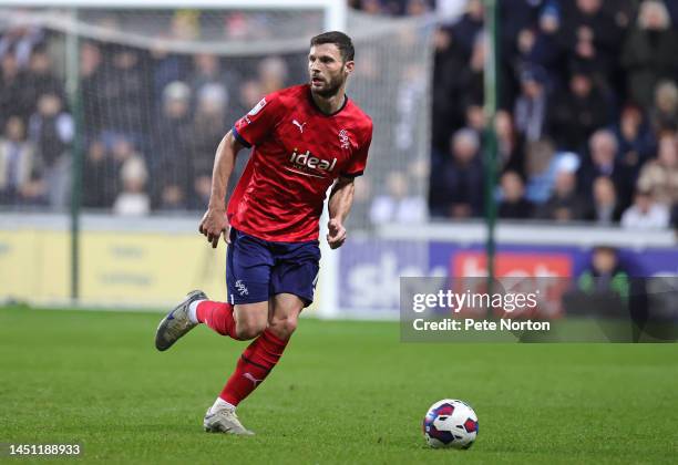 Erik Pieters of West Bromwich Albion in action during the Sky Bet Championship between Coventry City and West Bromwich Albion at The Coventry...