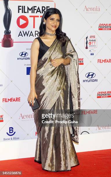 Konkona Sen Sharma attends the 'Filmfare OTT Awards' on December 21, 2022 in Mumbai, India.