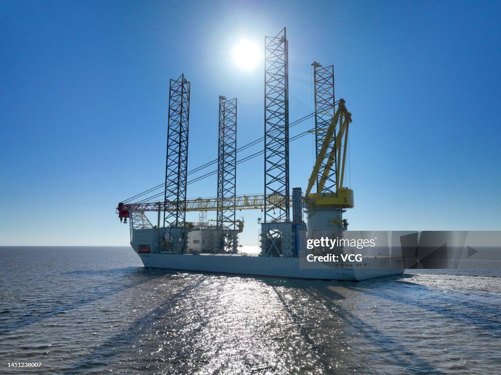 Wind Turbine Installation Vessel "Voltaire" Sets Sail From China For UK