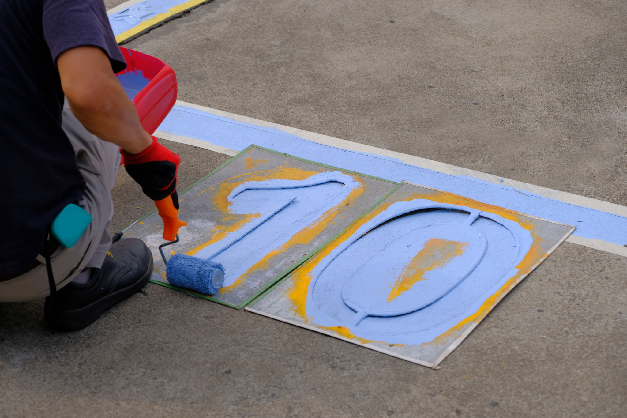 professional striping service