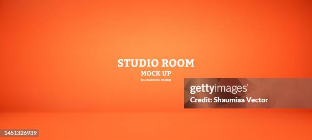 gradient wall studio empty room abstract background with lighting and space for your text - studio background stock illustrations