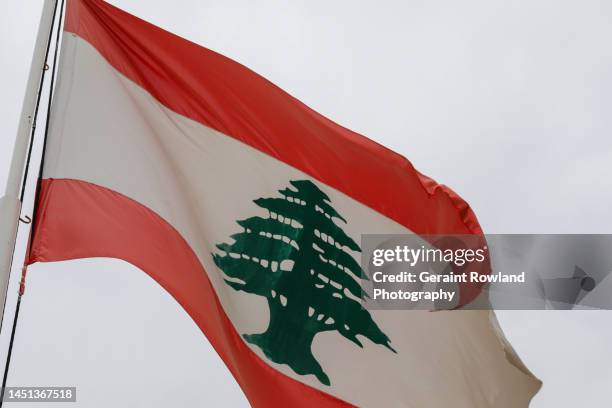 lebanese travel photography - lebanon flag stock pictures, royalty-free photos & images