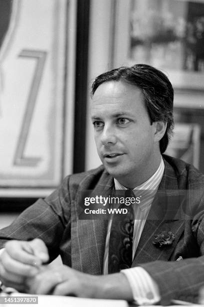 American author and menswear designer Alan Flusser. Flusser also designed the wardrobe and clothing for films, such as the character Gordon Gekko in...