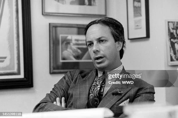 American author and menswear designer Alan Flusser. Flusser also designed the wardrobe and clothing for films, such as the character Gordon Gekko in...