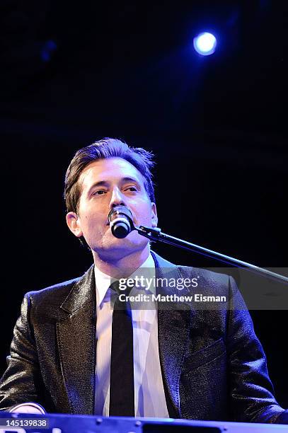 Singer/ songwriter Peter Cincotti performs at Le Poisson Rouge on May 23, 2012 in New York City.