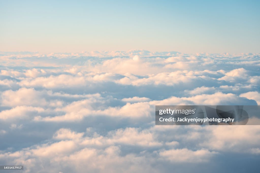 High angle view from the aircraft
