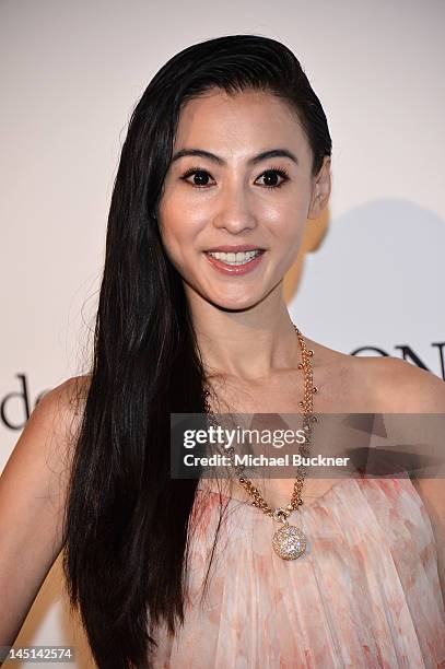 Actress Cecilia Cheung attends de Grisogono Glam Extravaganza at Hotel Du Cap Eden-Roc on May 23, 2012 in Cap D'Antibes, France.