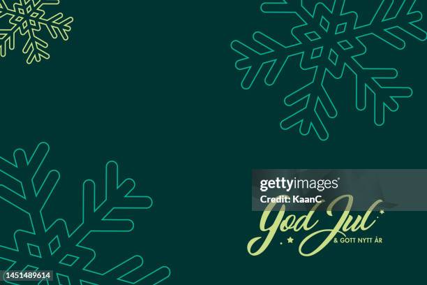 ilustrações de stock, clip art, desenhos animados e ícones de swedish lettering. merry christmas. lettering. calligraphy vector illustration. god jul. victor stock illustration - jul