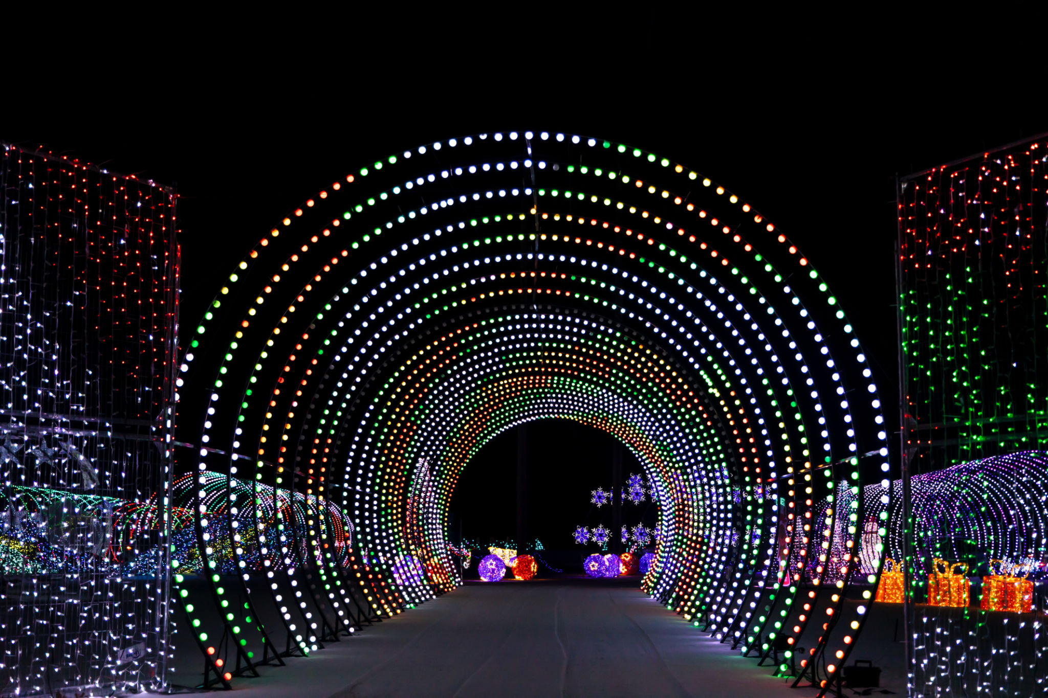 LED holiday lights