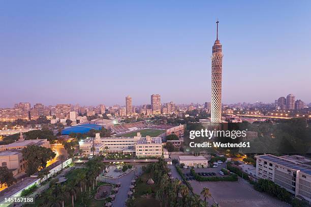 egypt, cairo, view of city - kairo stock-fotos und bilder