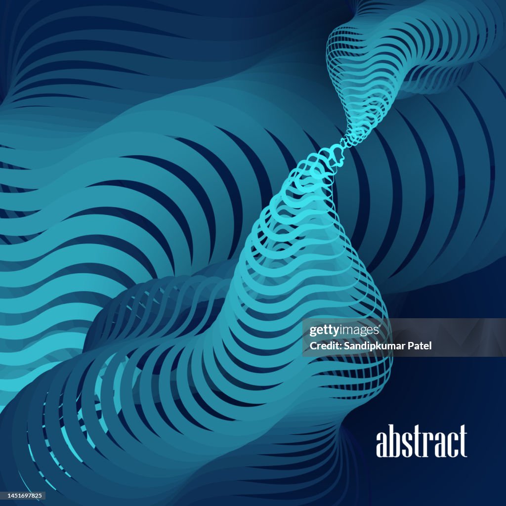 repeating abstract symbol composition | premium vector... Concentric Abstract Pattern Created From Repetitive Elements High-Res ...