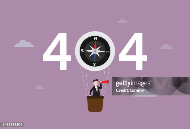 stockillustraties, clipart, cartoons en iconen met 404 page - 404 error