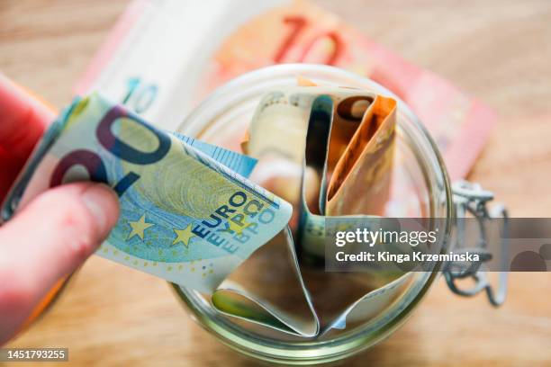 savings - european union currency stock pictures, royalty-free photos & images