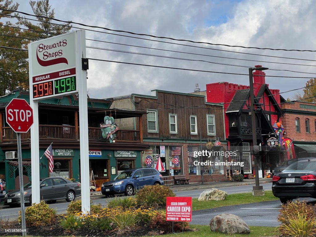 Street view of Schroon Lake