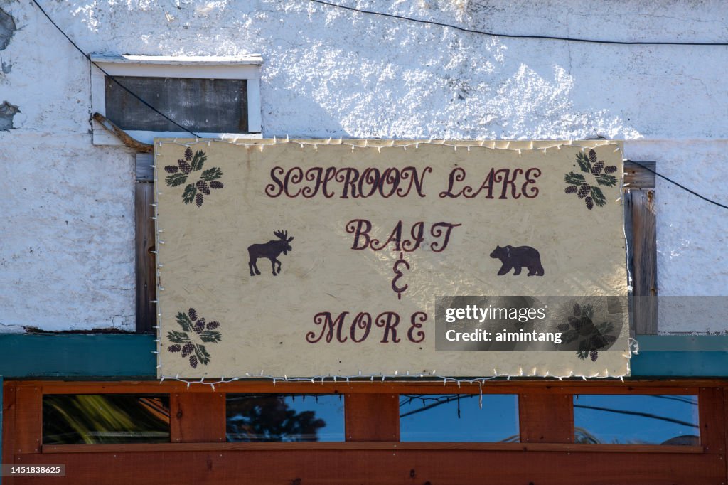 Store in downtown Schroon Lake