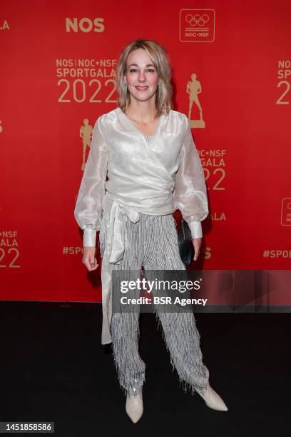 Marianne Timmer on the red carpet prior to the NOS | NOC*NSF Sportgala at AFAS Live on December 21, 2022 in Amsterdam, Netherlands