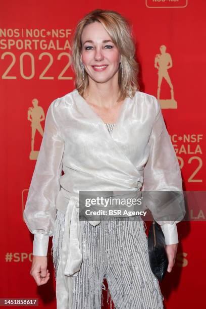 Marianne Timmer on the red carpet prior to the NOS | NOC*NSF Sportgala at AFAS Live on December 21, 2022 in Amsterdam, Netherlands