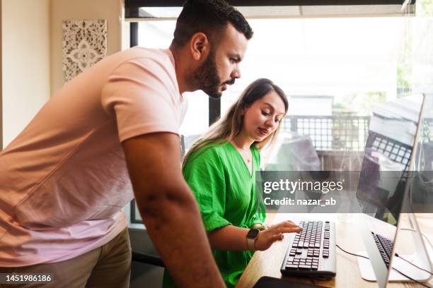 17,421 Two People Looking Screen Stock Photos, High-Res Pictures, and ...